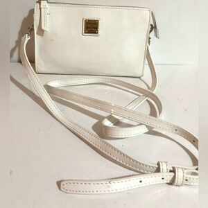 Dooney & Bourke White leather Crossbody Bag